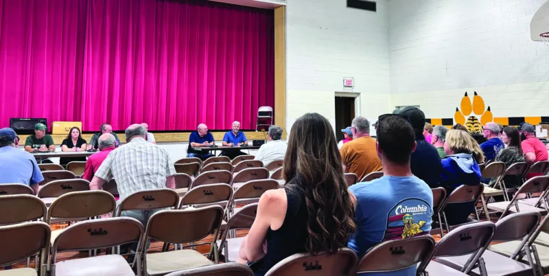 Town Hall held in Forsyth Township addresses data centers, military presence